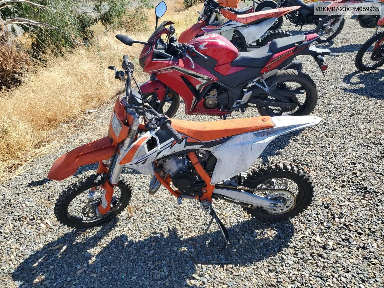 2023 Ktm 50 / 65 Sx VIN: VBKMRA23XPM059935 Lot: 69250844