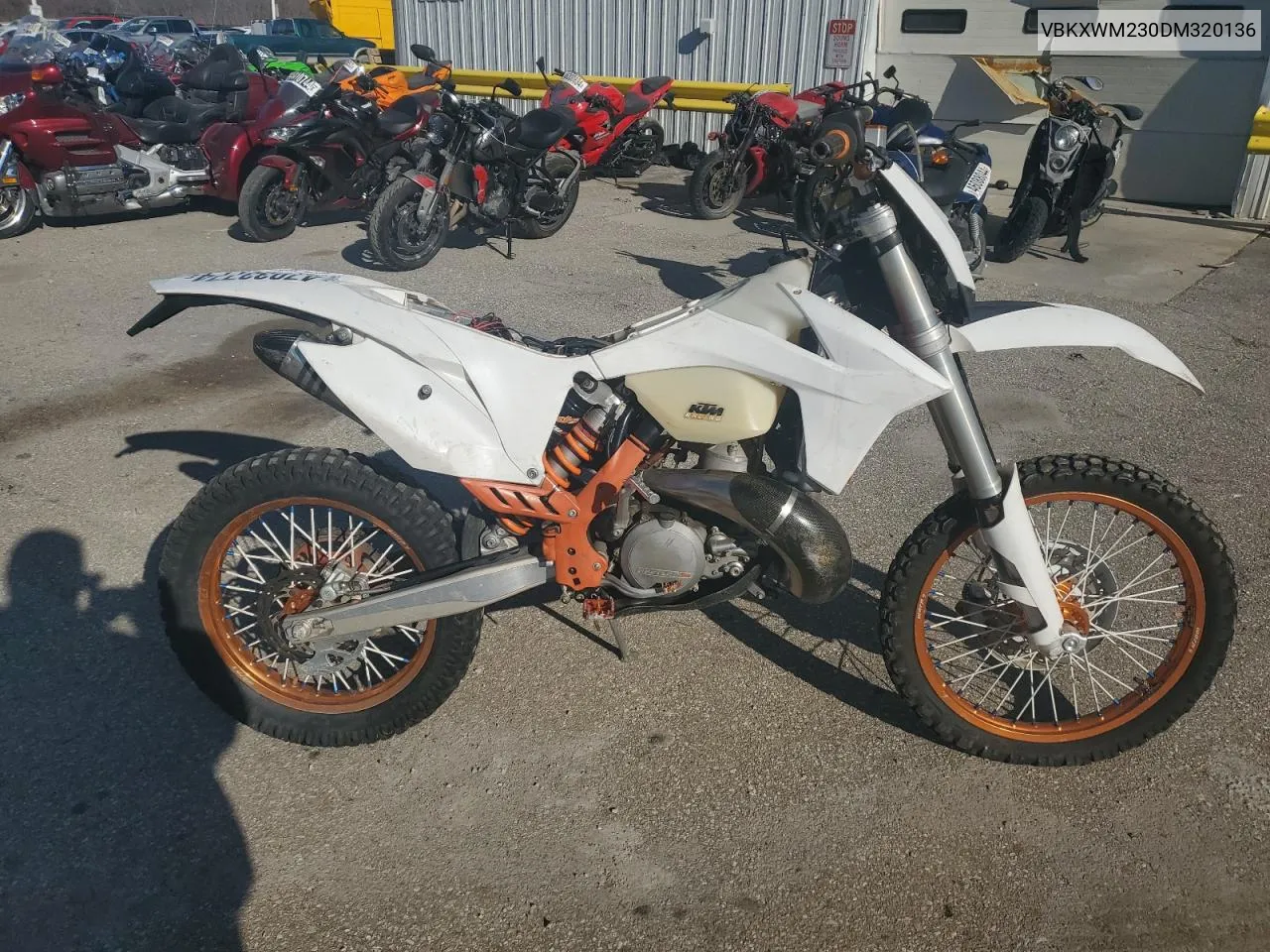 2013 Ktm 300 Xc-W VIN: VBKXWM230DM320136 Lot: 65140414