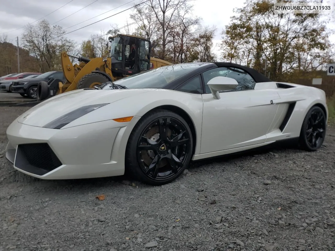 2012 Lamborghini Gallardo Spyder VIN: ZHWGU6BZ7CLA11933 Lot: 78625754