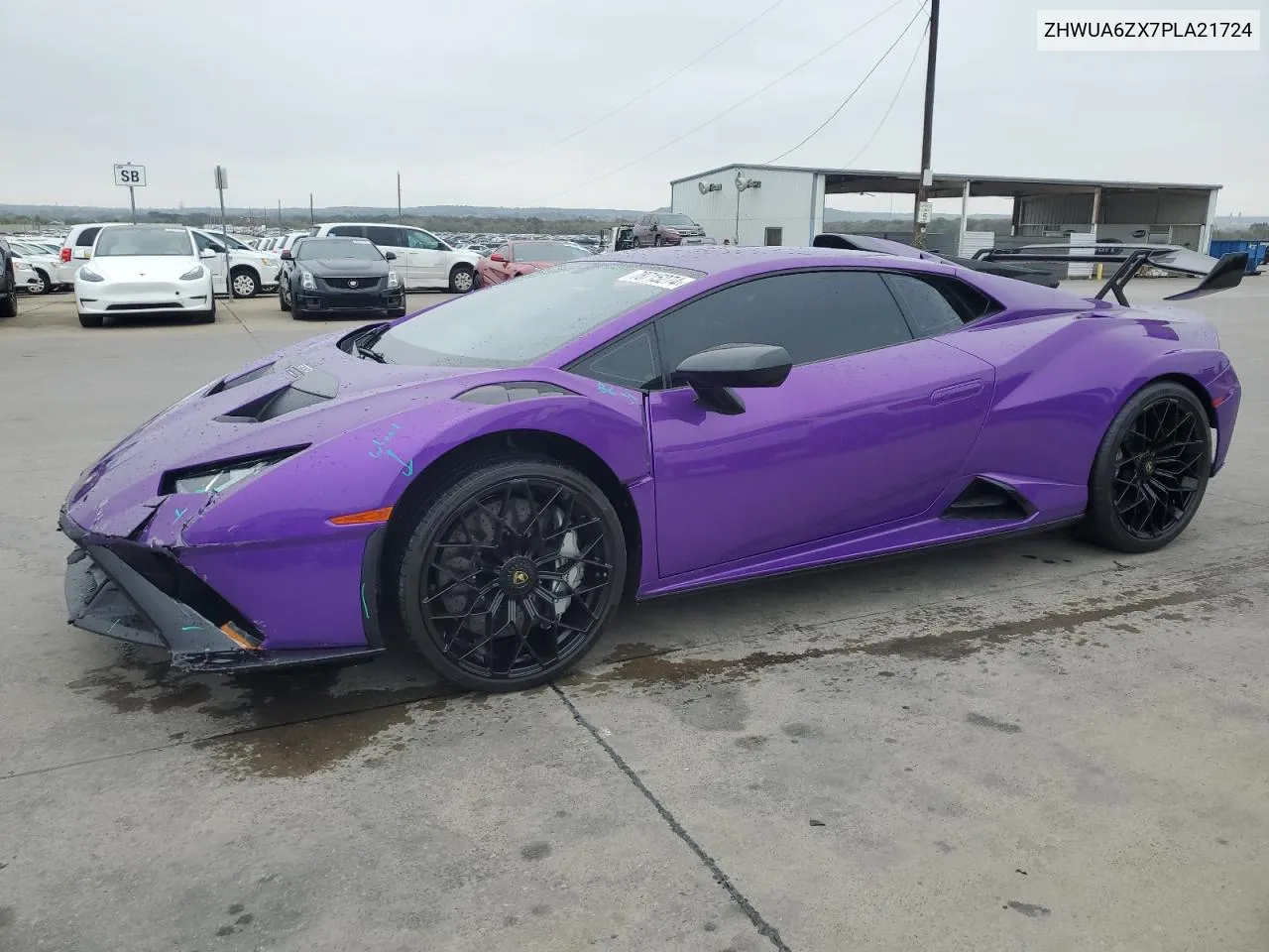 2023 Lamborghini Huracan Sto VIN: ZHWUA6ZX7PLA21724 Lot: 78715274