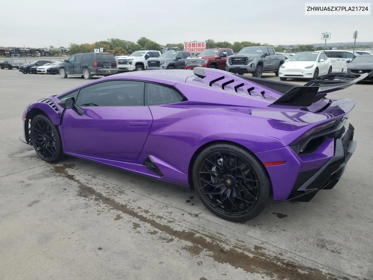 2023 Lamborghini Huracan Sto VIN: ZHWUA6ZX7PLA21724 Lot: 78715274