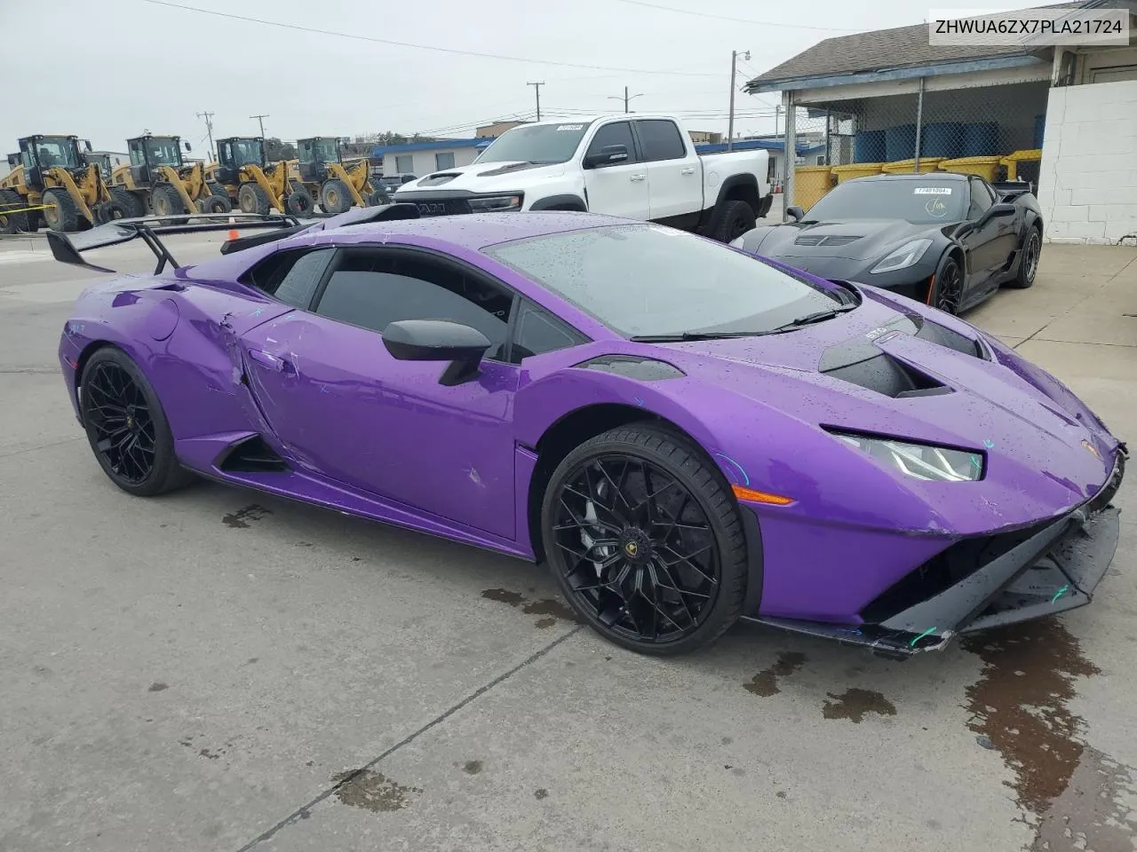 2023 Lamborghini Huracan Sto VIN: ZHWUA6ZX7PLA21724 Lot: 78715274