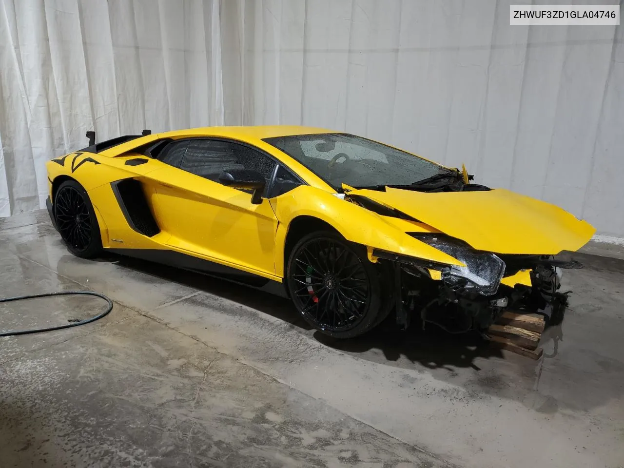 2016 Lamborghini Aventador Sv VIN: ZHWUF3ZD1GLA04746 Lot: 72341954