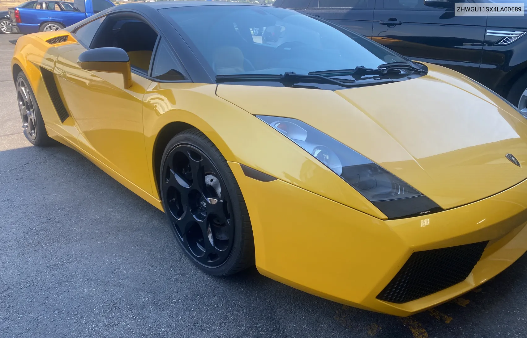 2004 Lamborghini Gallardo VIN: ZHWGU11SX4LA00689 Lot: 66809064