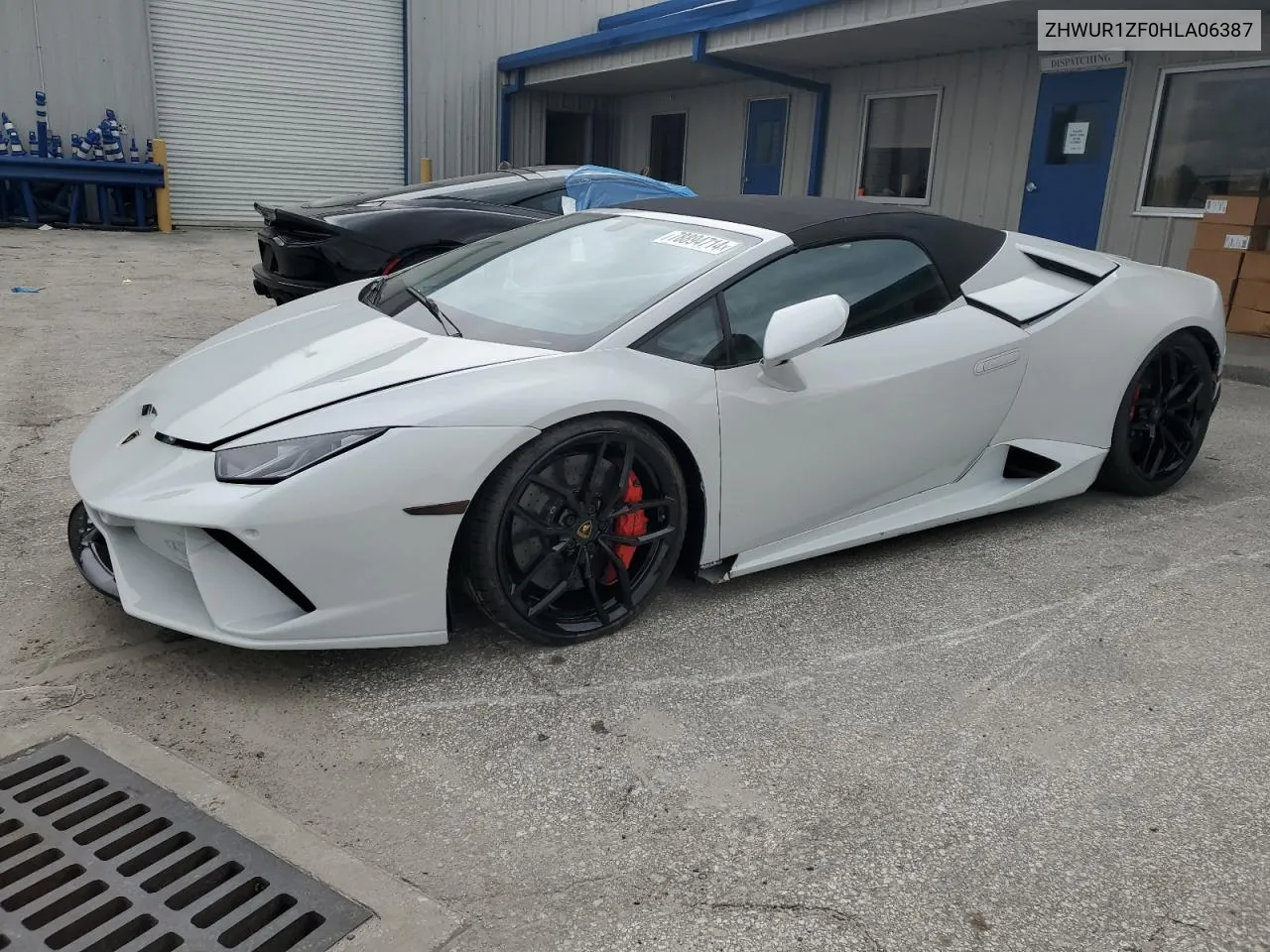 2017 Lamborghini Huracan VIN: ZHWUR1ZF0HLA06387 Lot: 78894714