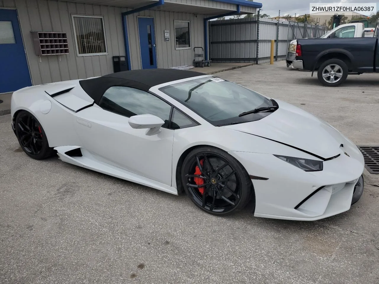 2017 Lamborghini Huracan VIN: ZHWUR1ZF0HLA06387 Lot: 78894714