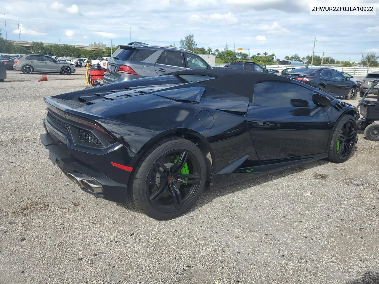 ZHWUR2ZF0JLA10922 2018 Lamborghini Huracan