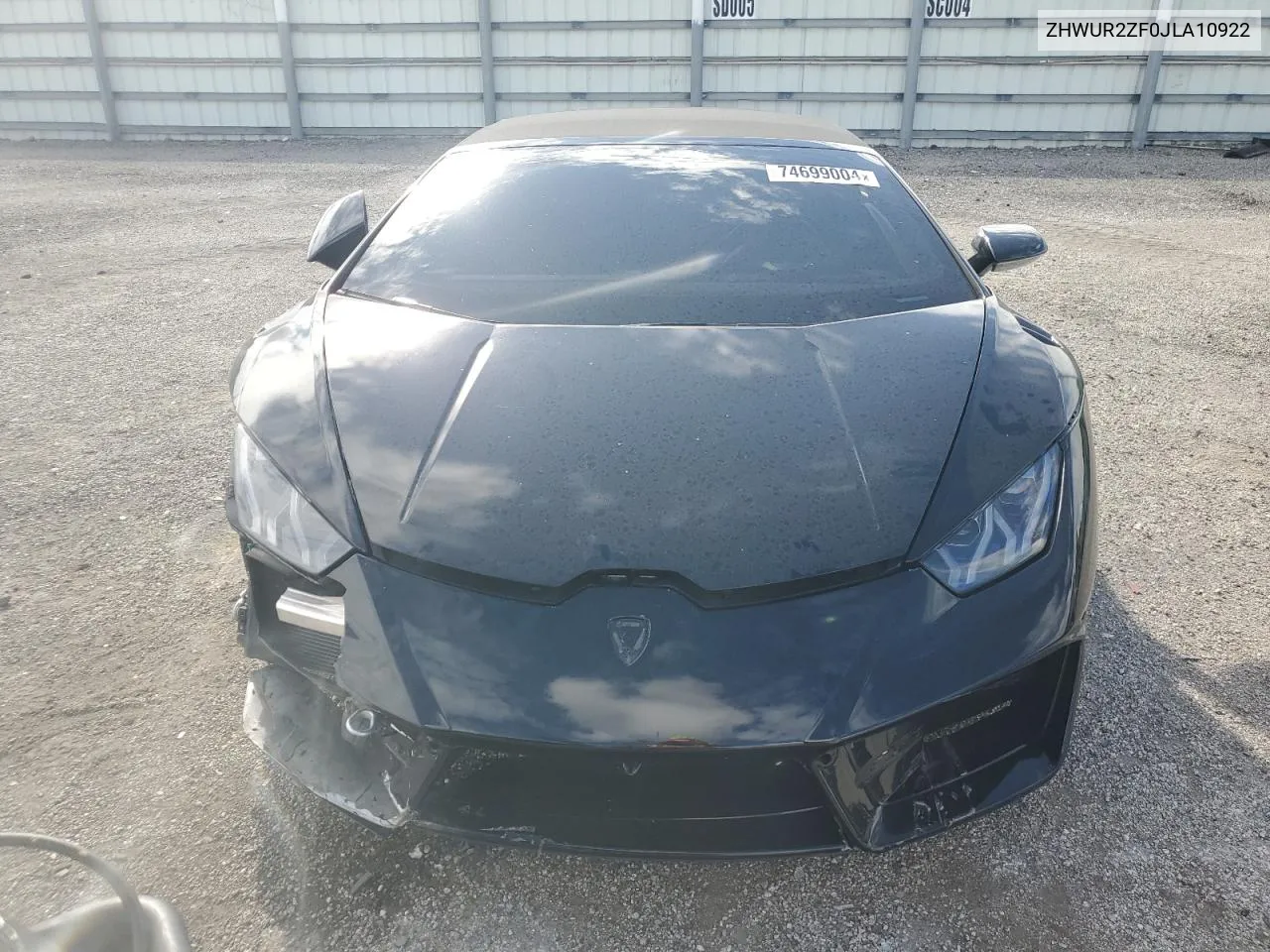 ZHWUR2ZF0JLA10922 2018 Lamborghini Huracan