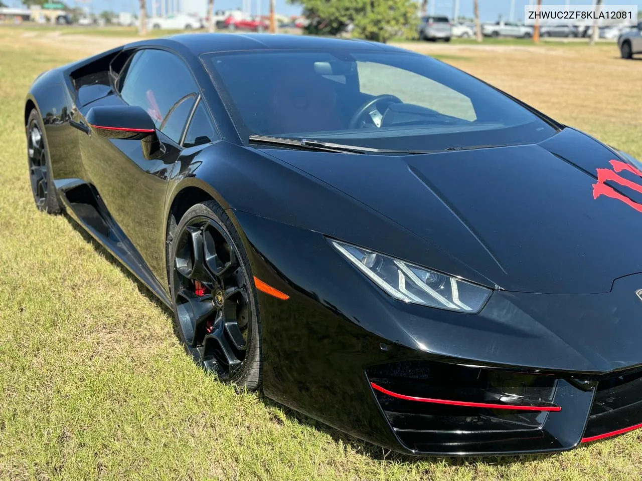 2019 Lamborghini Huracan VIN: ZHWUC2ZF8KLA12081 Lot: 80800824