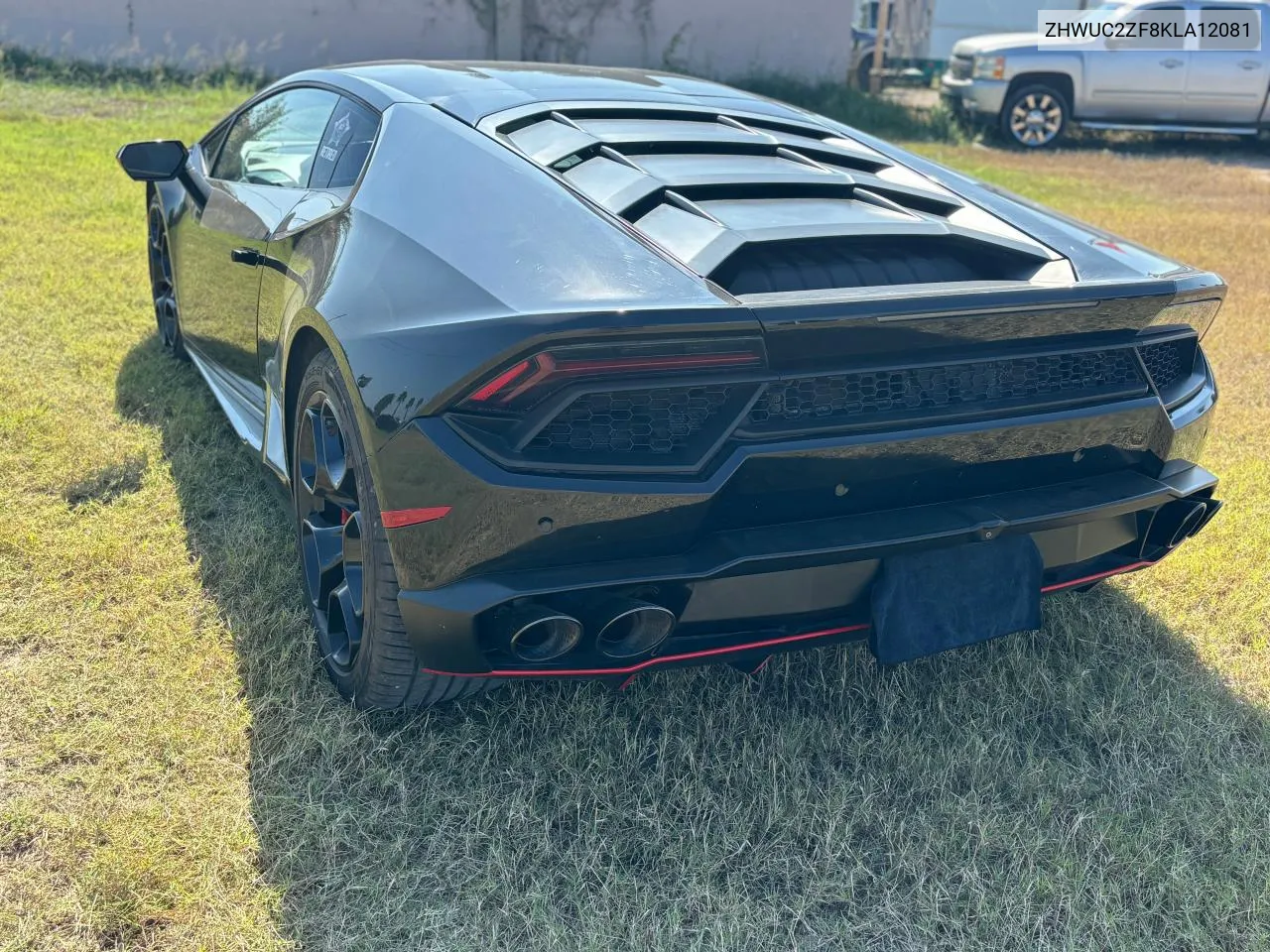 2019 Lamborghini Huracan VIN: ZHWUC2ZF8KLA12081 Lot: 80800824