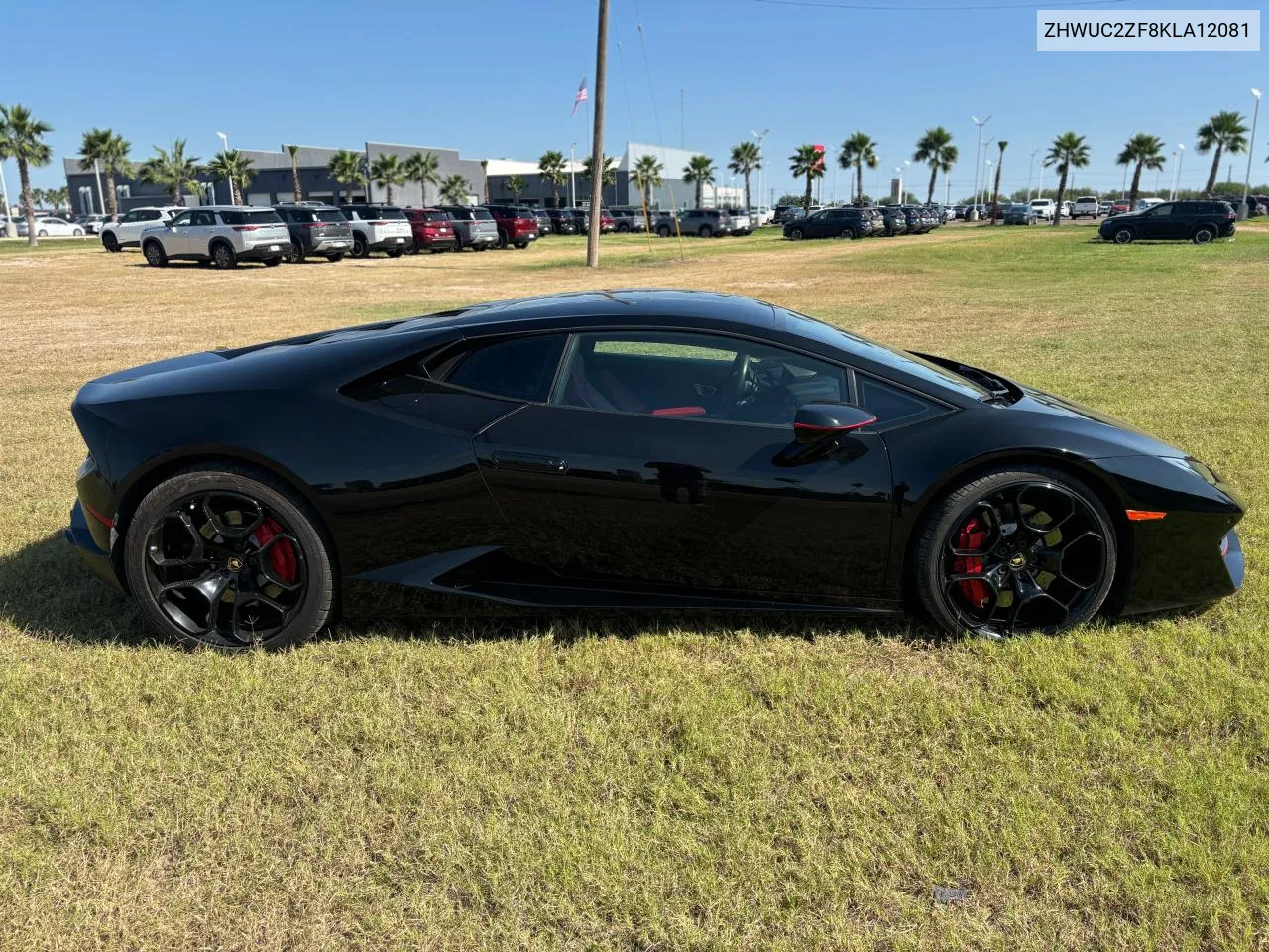 2019 Lamborghini Huracan VIN: ZHWUC2ZF8KLA12081 Lot: 80800824