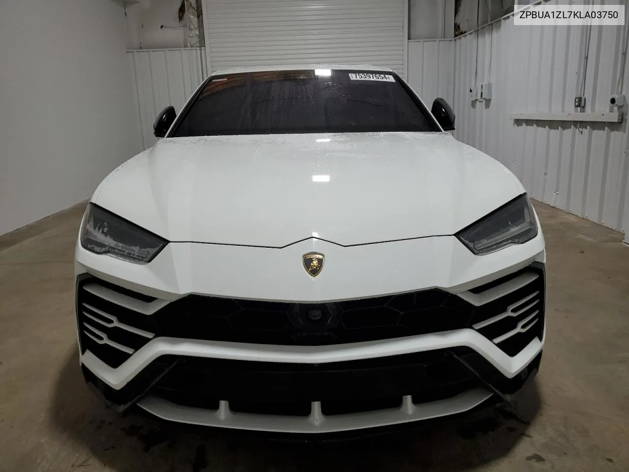 2019 Lamborghini Urus VIN: ZPBUA1ZL7KLA03750 Lot: 75397654