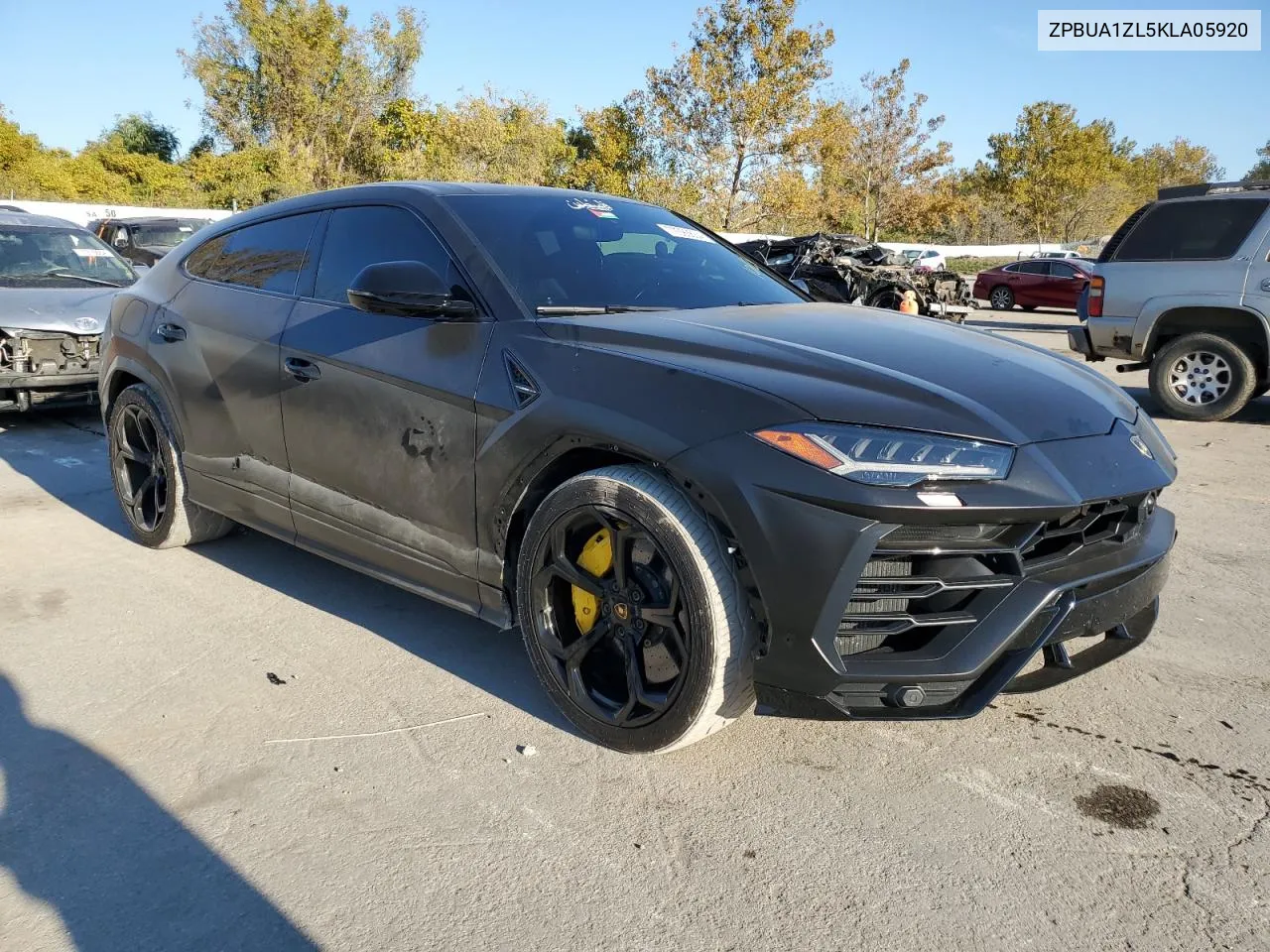 2019 Lamborghini Urus VIN: ZPBUA1ZL5KLA05920 Lot: 77093634