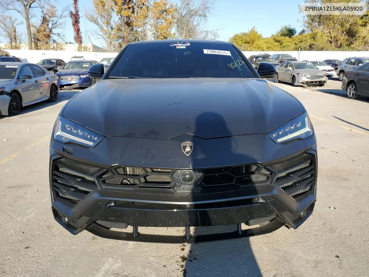 2019 Lamborghini Urus VIN: ZPBUA1ZL5KLA05920 Lot: 77093634