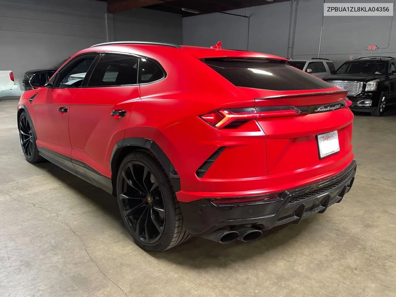 2019 Lamborghini Urus VIN: ZPBUA1ZL8KLA04356 Lot: 80452844