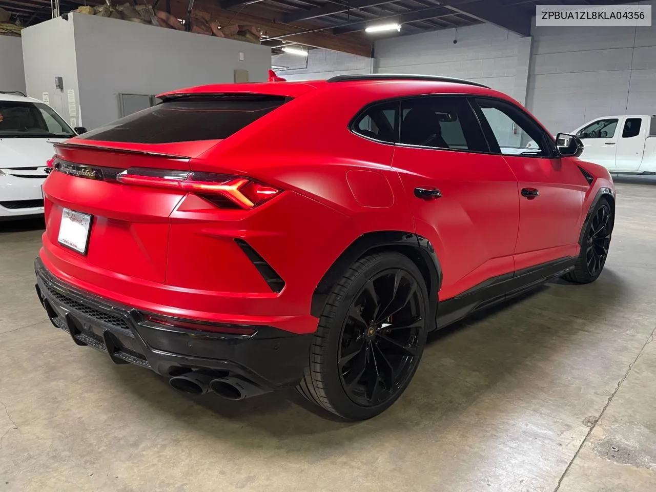 2019 Lamborghini Urus VIN: ZPBUA1ZL8KLA04356 Lot: 80452844