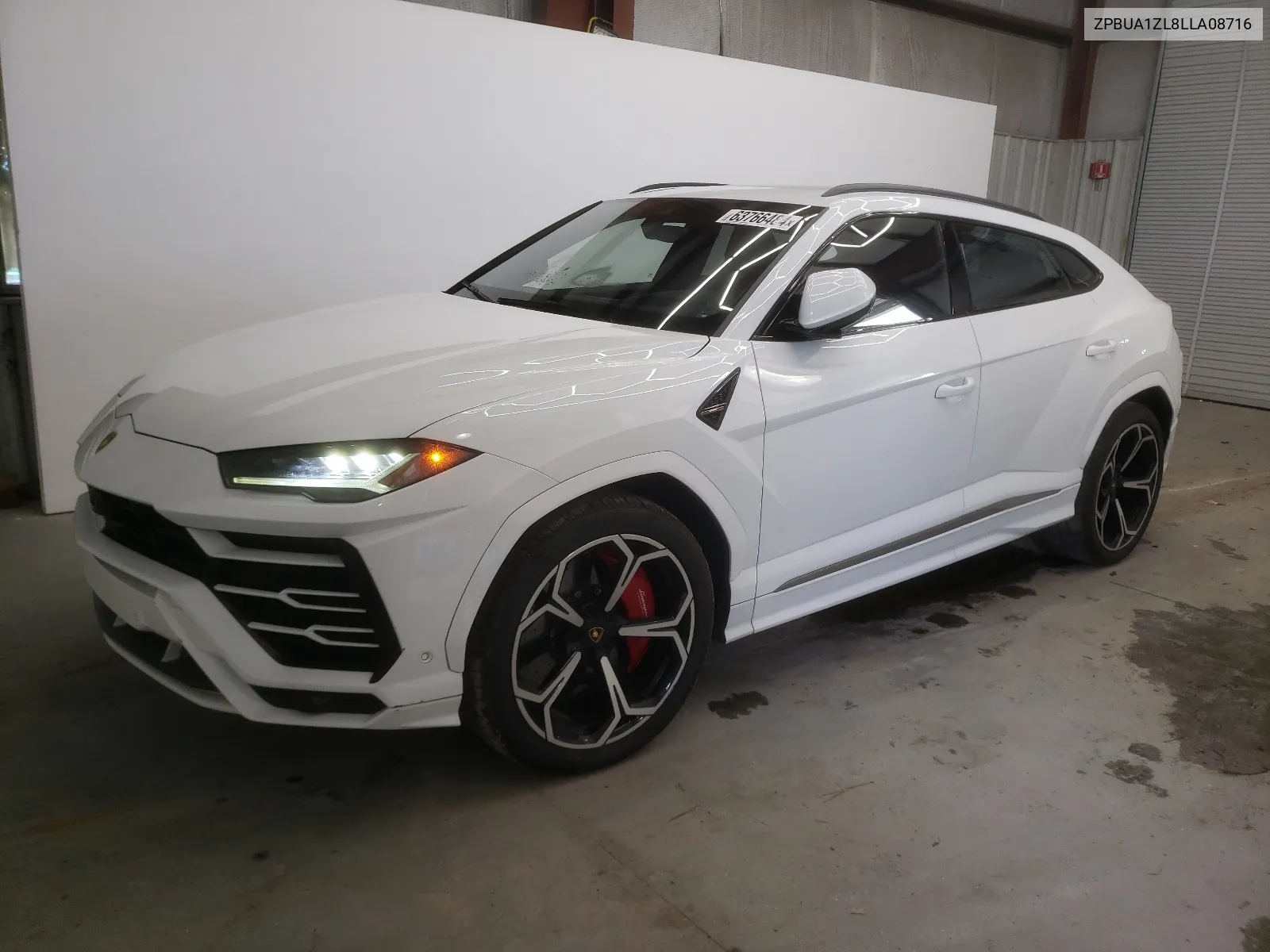 2020 Lamborghini Urus VIN: ZPBUA1ZL8LLA08716 Lot: 63766484