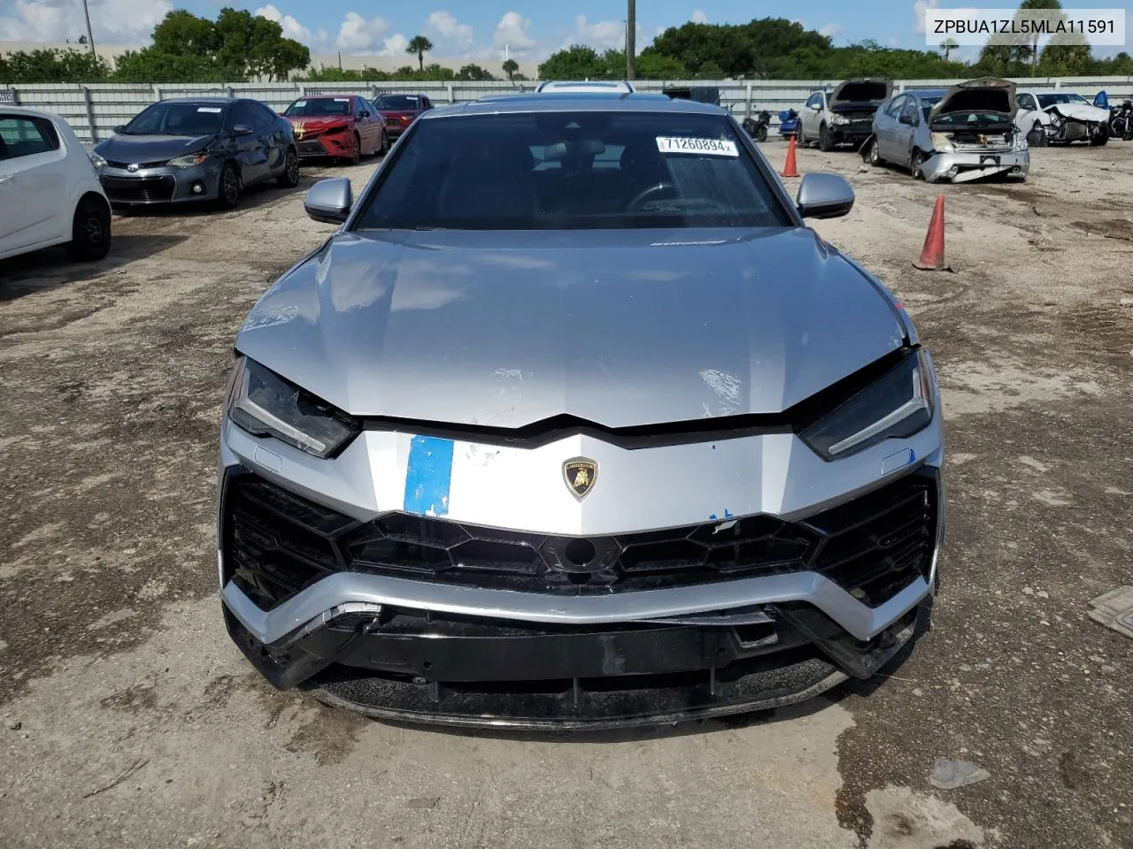 ZPBUA1ZL5MLA11591 2021 Lamborghini Urus