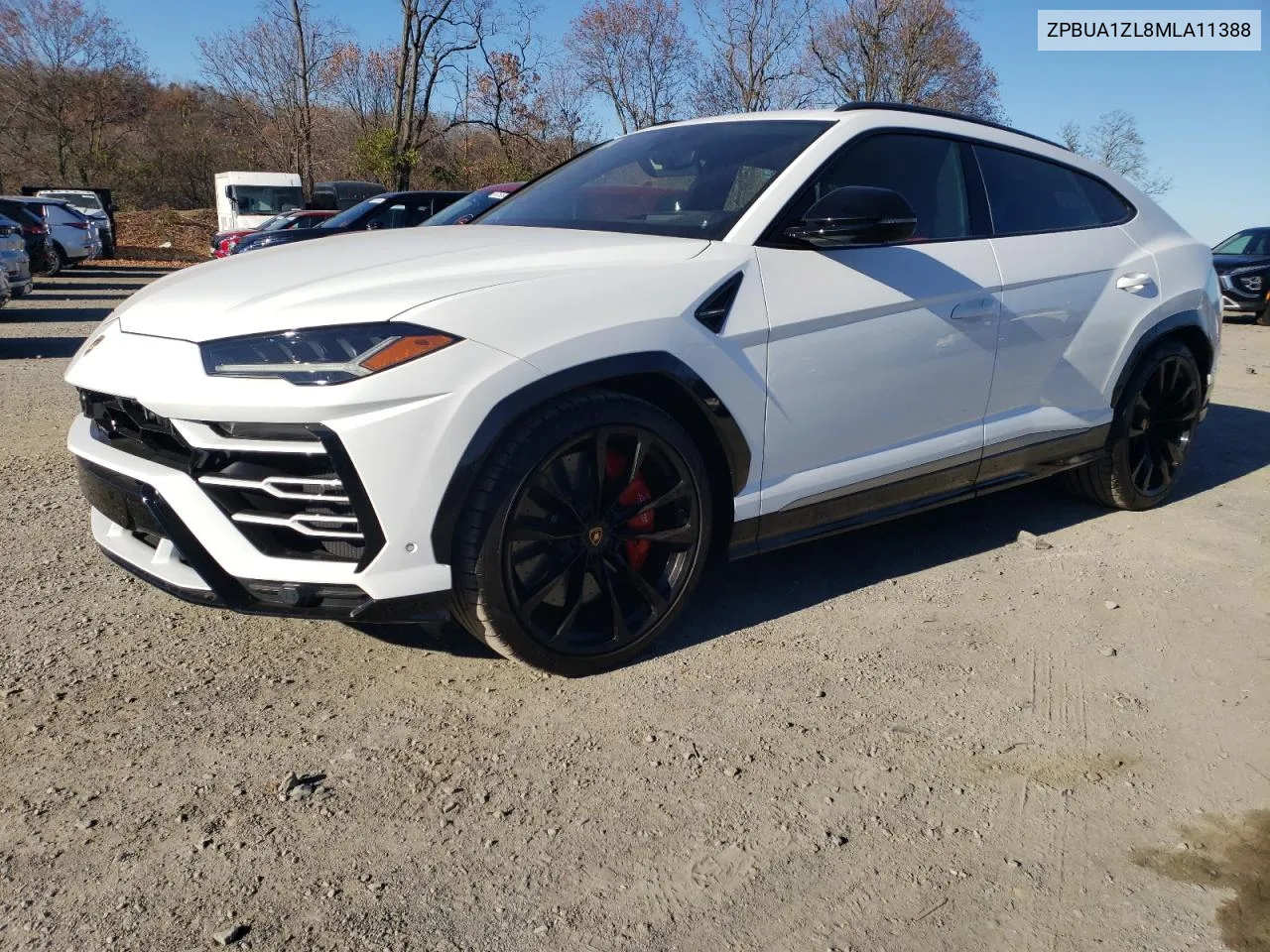 2021 Lamborghini Urus VIN: ZPBUA1ZL8MLA11388 Lot: 81306374