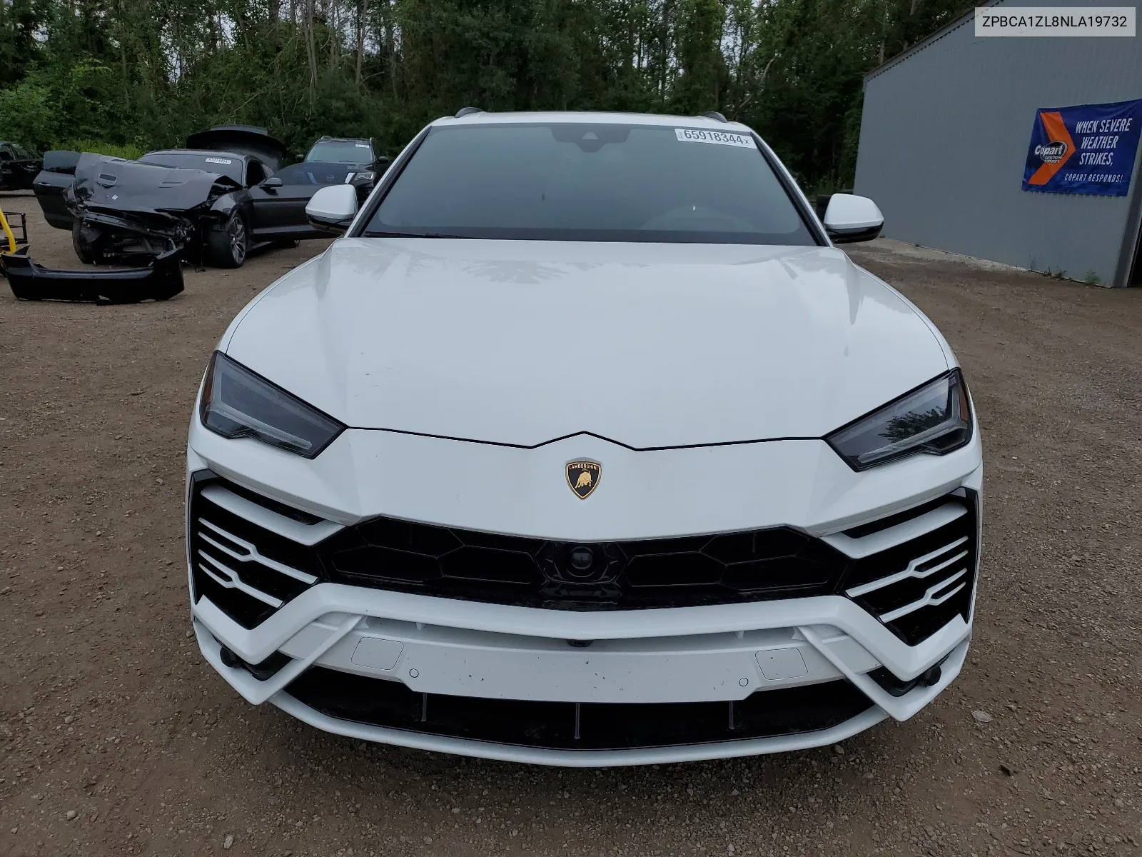 2022 Lamborghini Urus VIN: ZPBCA1ZL8NLA19732 Lot: 65918344