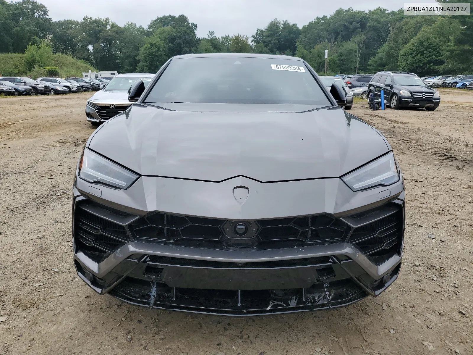 2022 Lamborghini Urus VIN: ZPBUA1ZL1NLA20127 Lot: 67639304