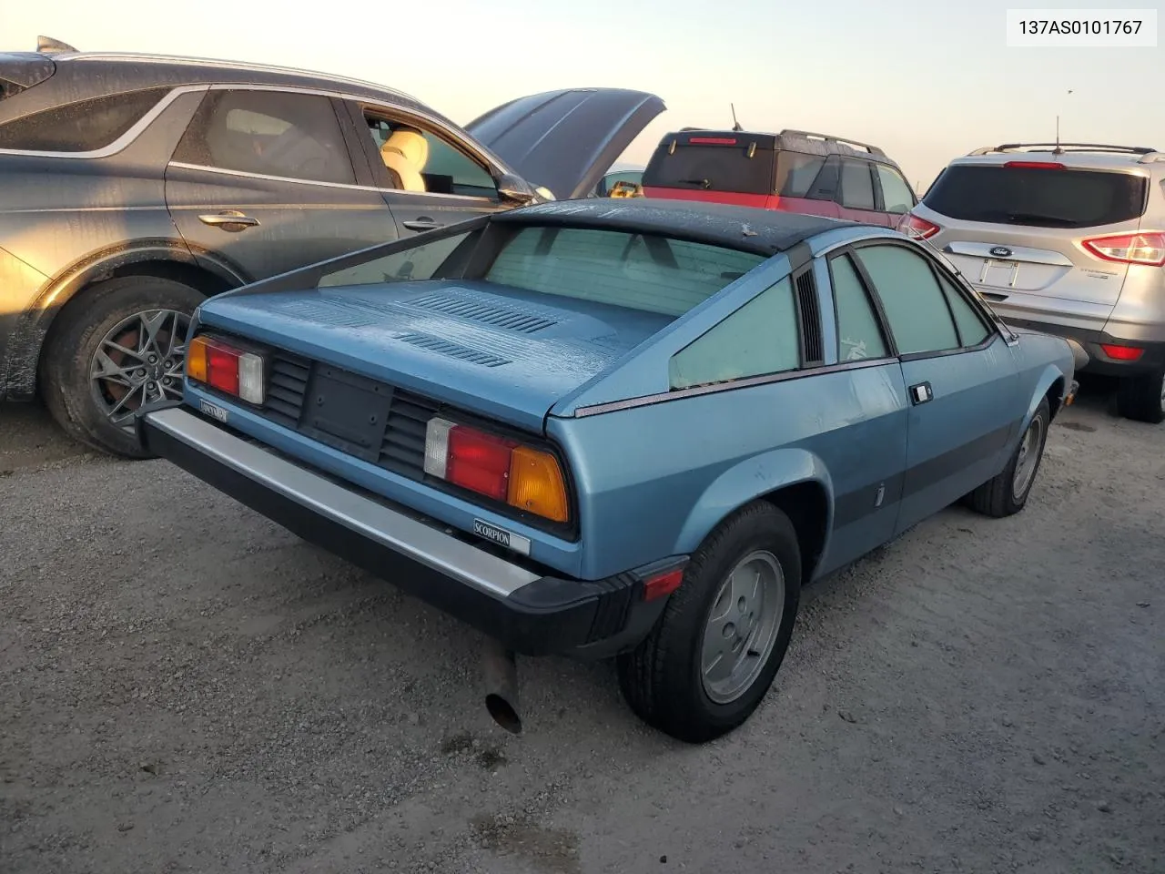 1977 Lancia Scorpion VIN: 137AS0101767 Lot: 74737934