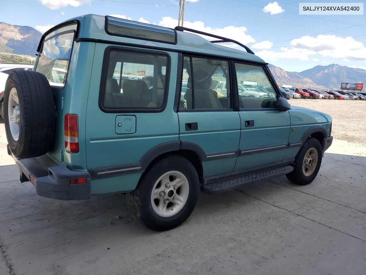 1997 Land Rover Discovery VIN: SALJY124XVA542400 Lot: 72388394