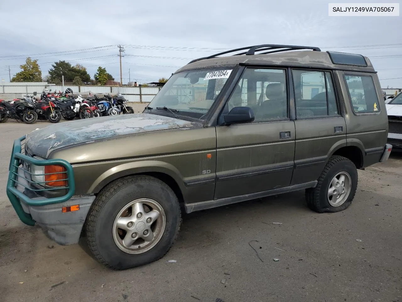 1997 Land Rover Discovery VIN: SALJY1249VA705067 Lot: 77047054