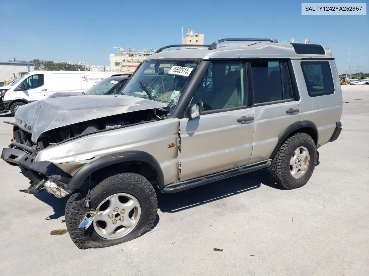 2000 Land Rover Discovery Ii VIN: SALTY1242YA252357 Lot: 76602914