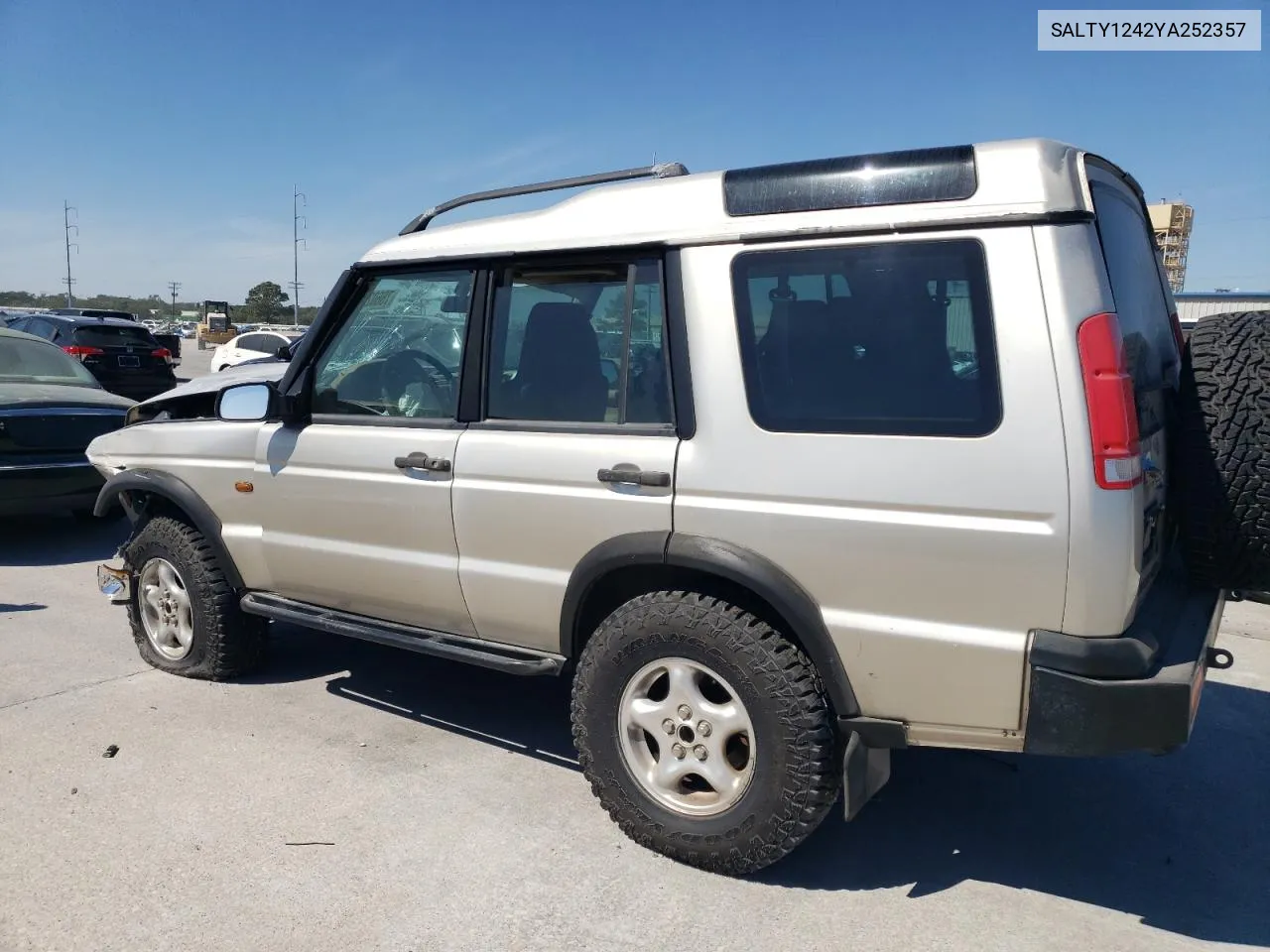 2000 Land Rover Discovery Ii VIN: SALTY1242YA252357 Lot: 76602914