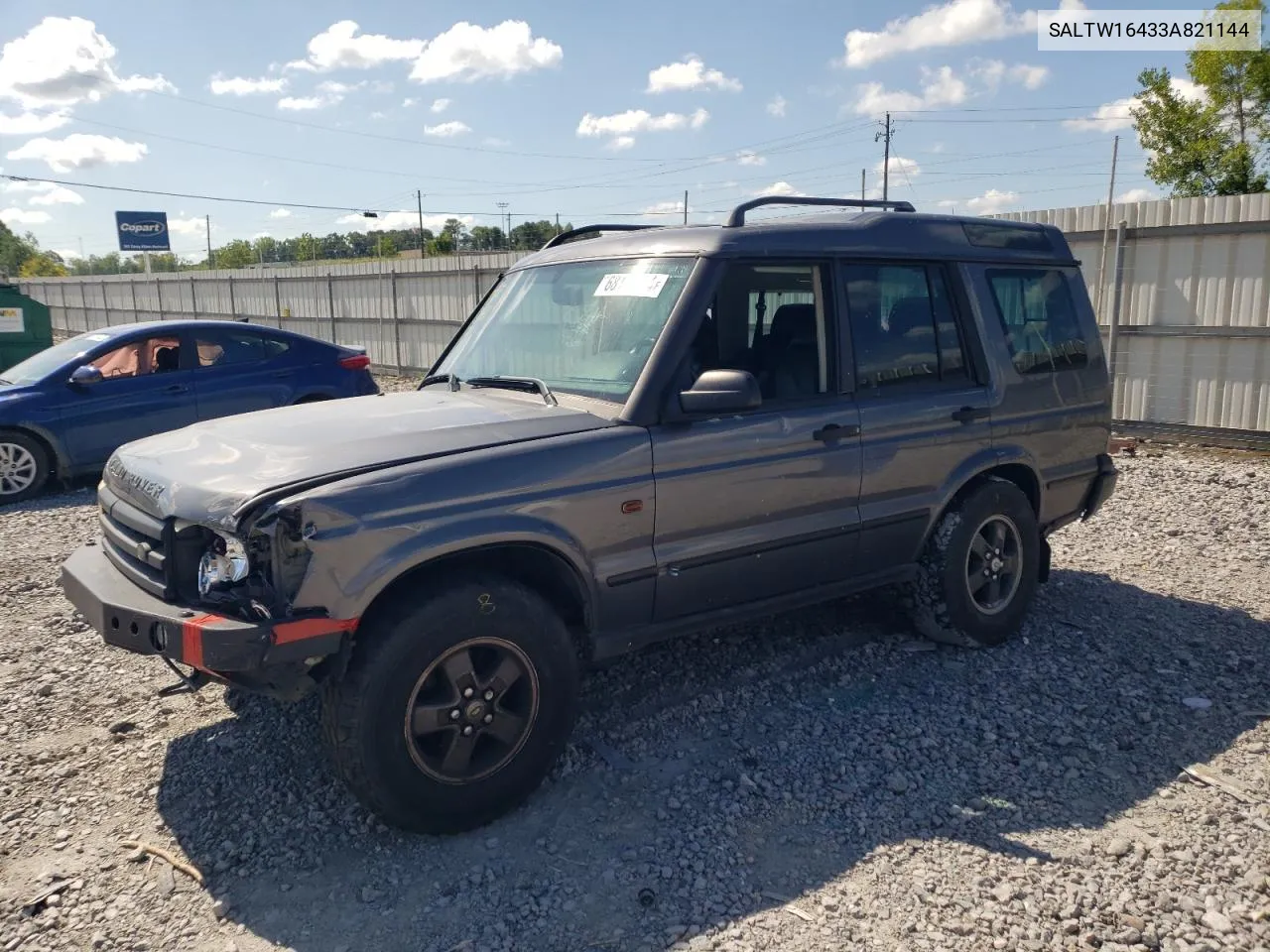 2003 Land Rover Discovery Ii Se VIN: SALTW16433A821144 Lot: 68110174