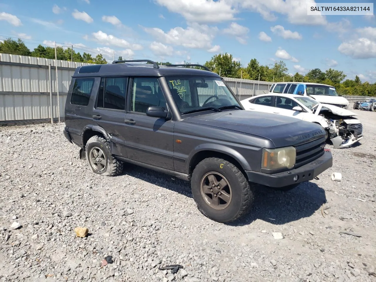 2003 Land Rover Discovery Ii Se VIN: SALTW16433A821144 Lot: 68110174