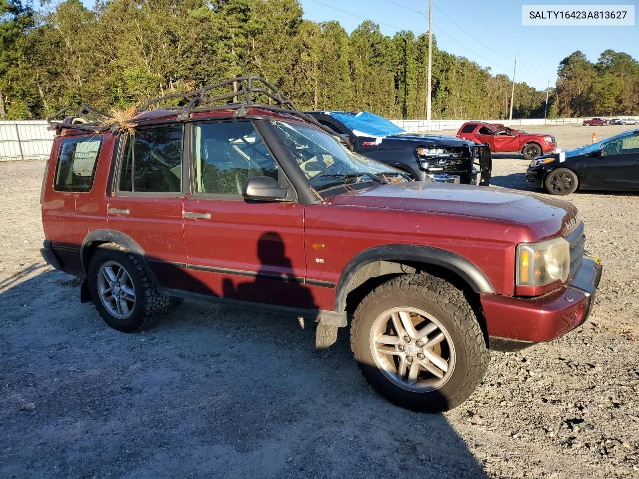 2003 Land Rover Discovery Ii Se VIN: SALTY16423A813627 Lot: 74830184