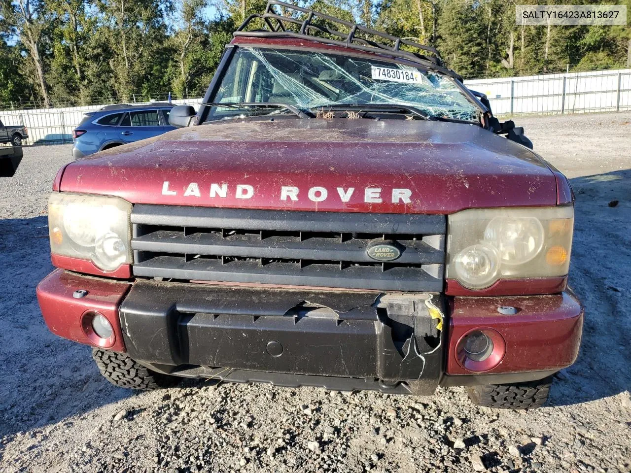 2003 Land Rover Discovery Ii Se VIN: SALTY16423A813627 Lot: 74830184