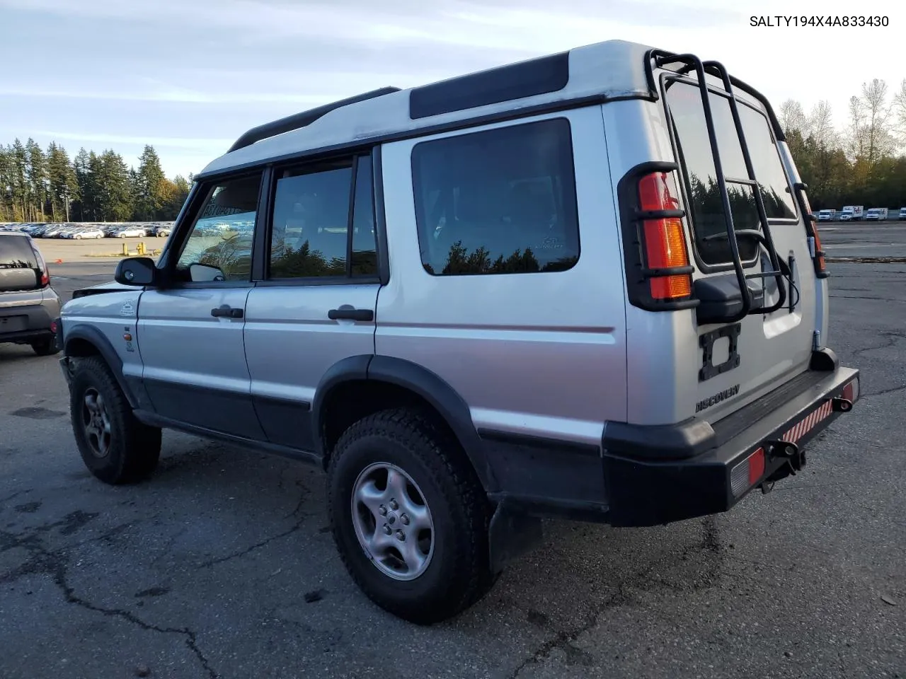 2004 Land Rover Discovery Ii Se VIN: SALTY194X4A833430 Lot: 77340134