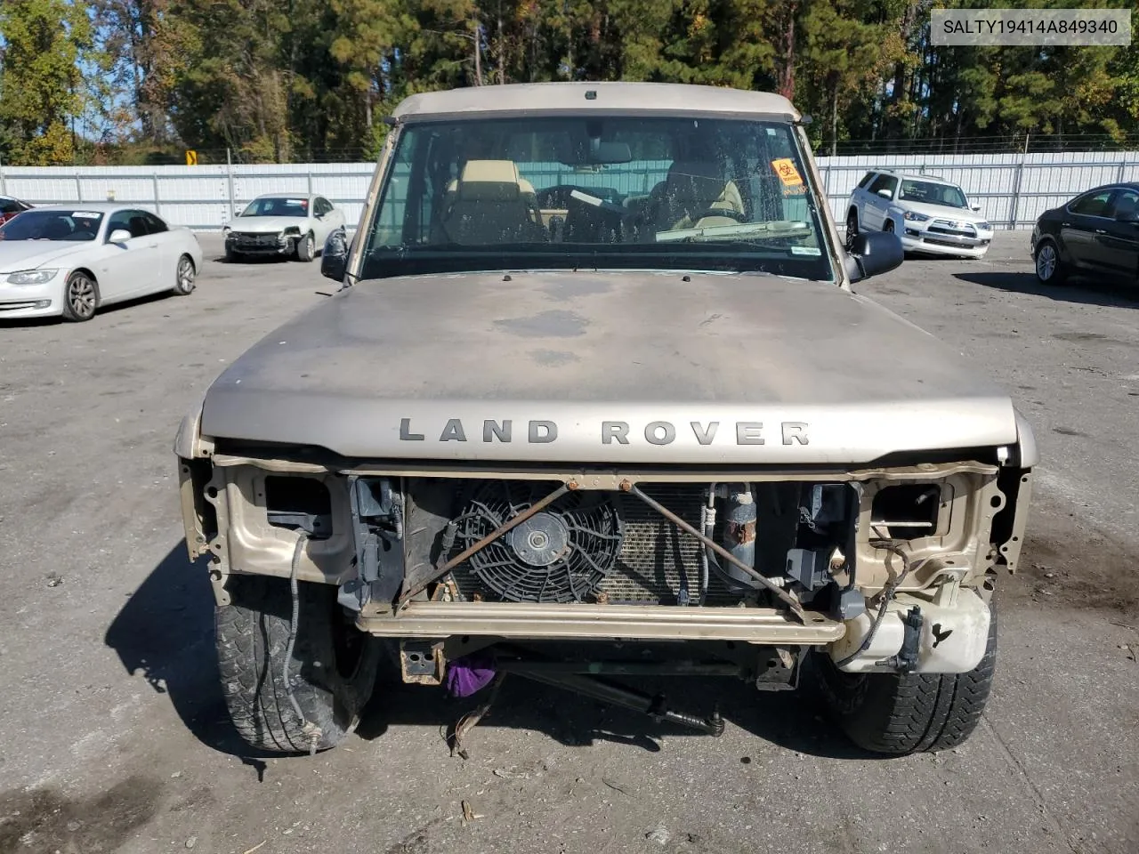 2004 Land Rover Discovery Ii Se VIN: SALTY19414A849340 Lot: 77428864