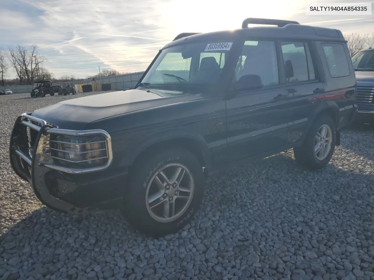 2004 Land Rover Discovery Ii Se VIN: SALTY19404A854335 Lot: 80359954