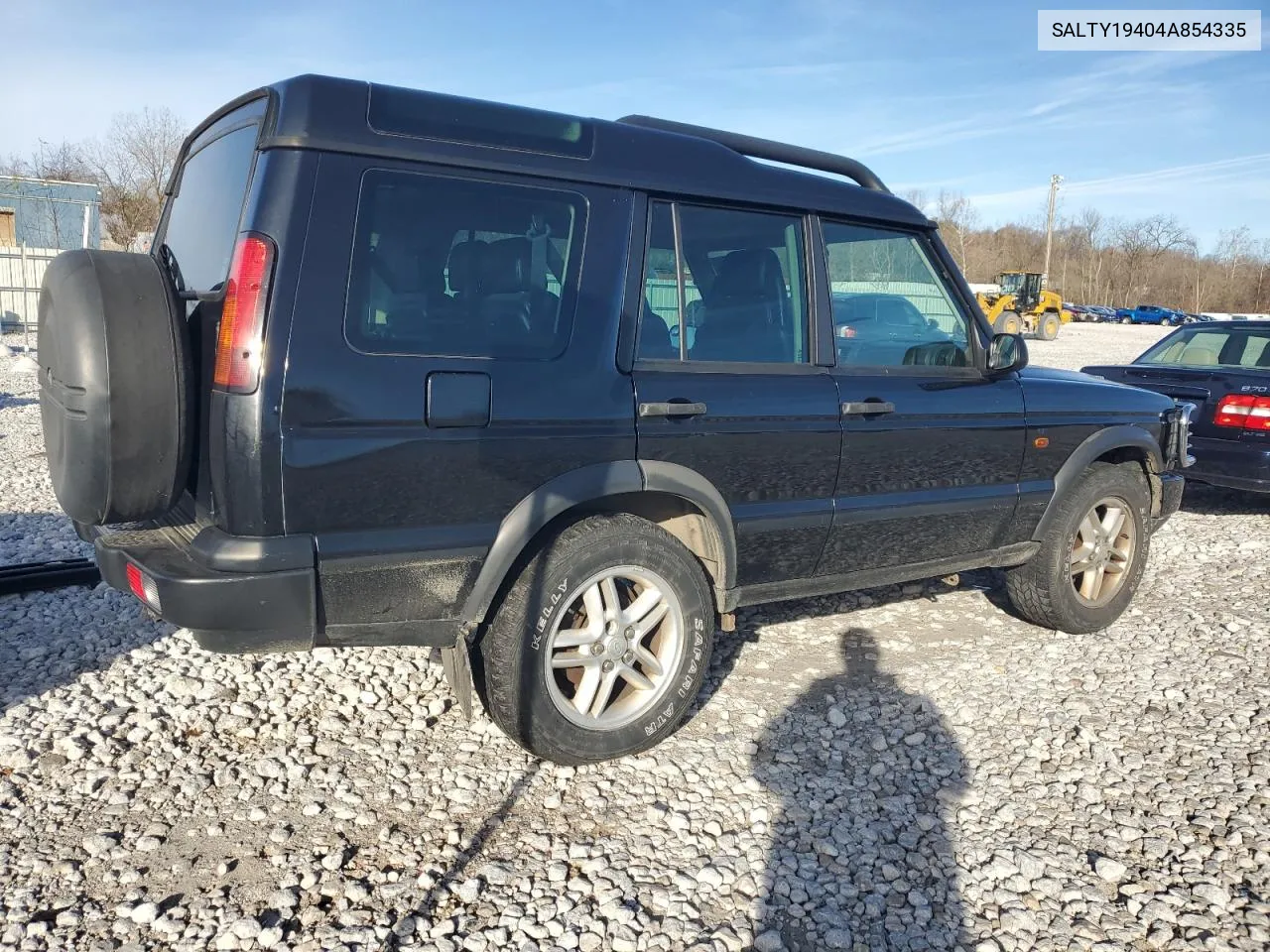 2004 Land Rover Discovery Ii Se VIN: SALTY19404A854335 Lot: 80359954