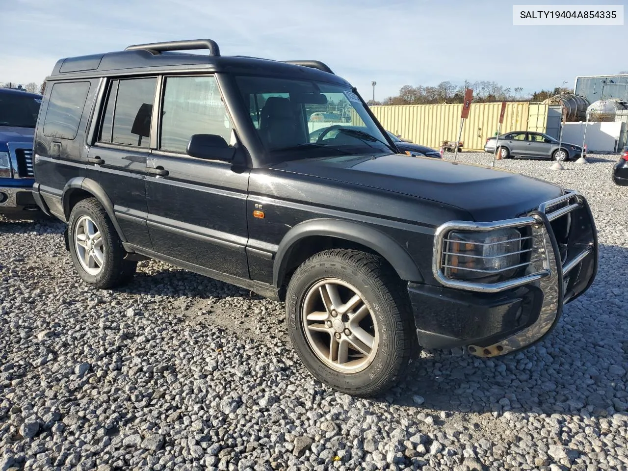 2004 Land Rover Discovery Ii Se VIN: SALTY19404A854335 Lot: 80359954