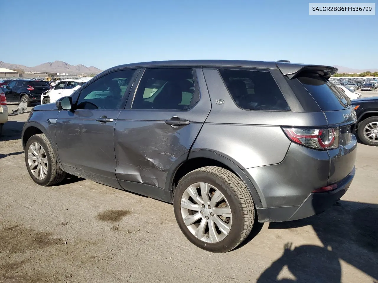 2015 Land Rover Discovery Sport Hse VIN: SALCR2BG6FH536799 Lot: 69125544