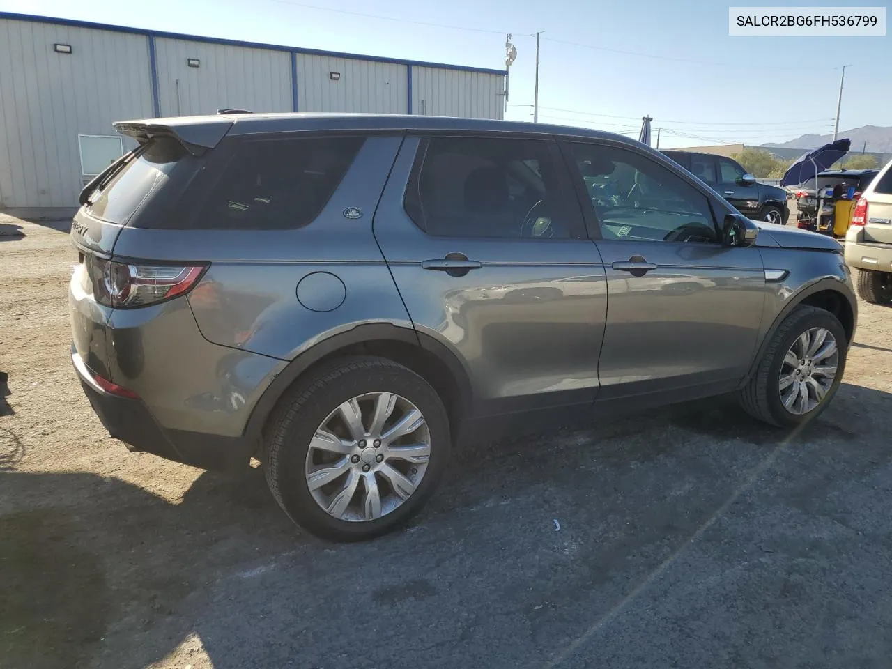 2015 Land Rover Discovery Sport Hse VIN: SALCR2BG6FH536799 Lot: 69125544