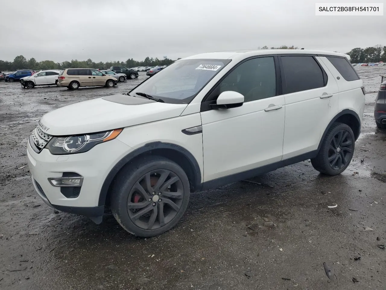 2015 Land Rover Discovery Sport Hse Luxury VIN: SALCT2BG8FH541701 Lot: 73646684