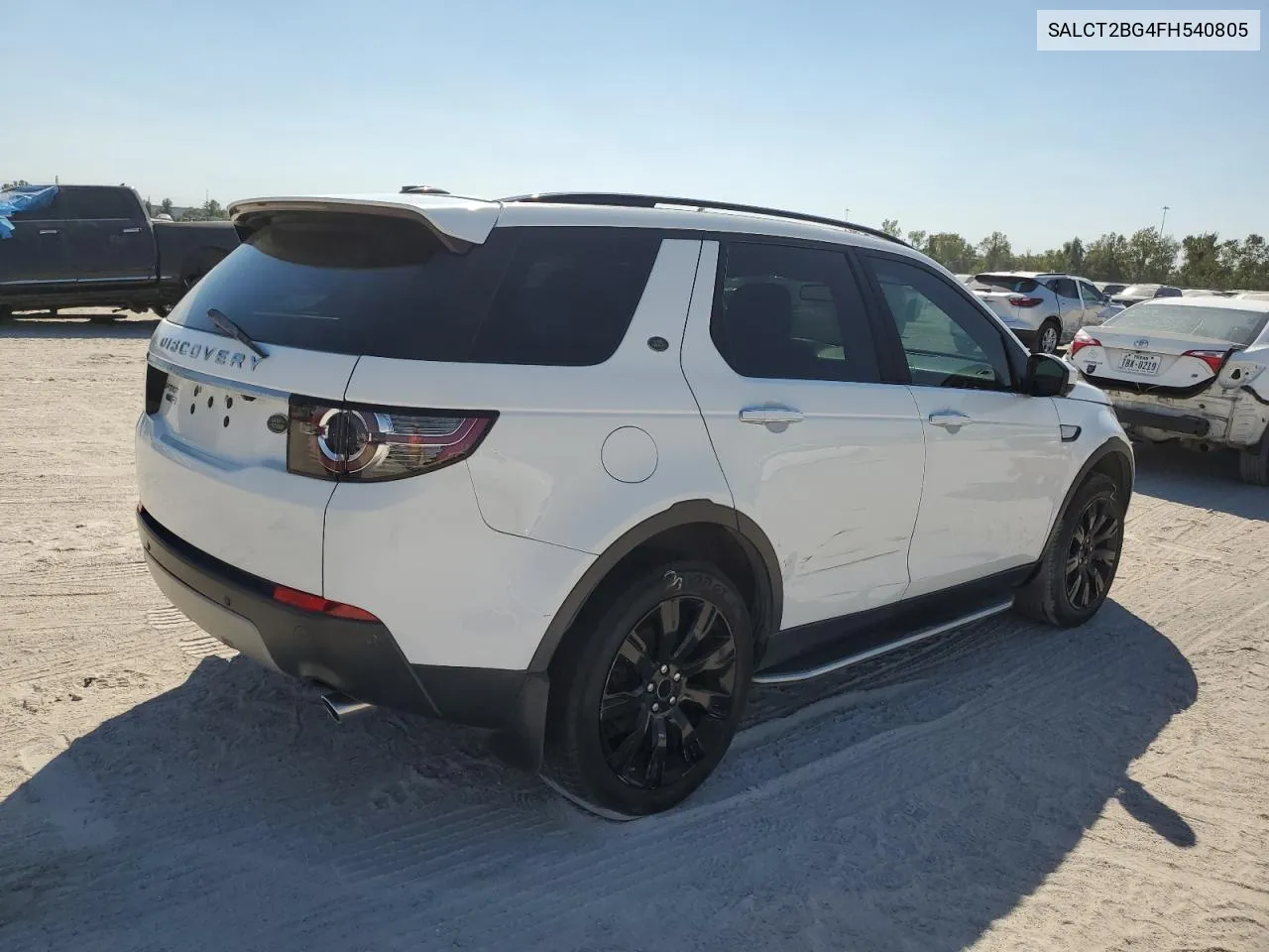 2015 Land Rover Discovery Sport Hse Luxury VIN: SALCT2BG4FH540805 Lot: 75864064