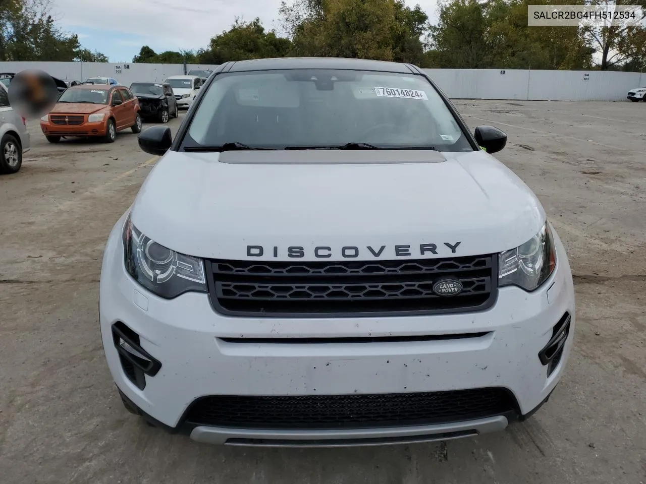 2015 Land Rover Discovery Sport Hse VIN: SALCR2BG4FH512534 Lot: 76014824