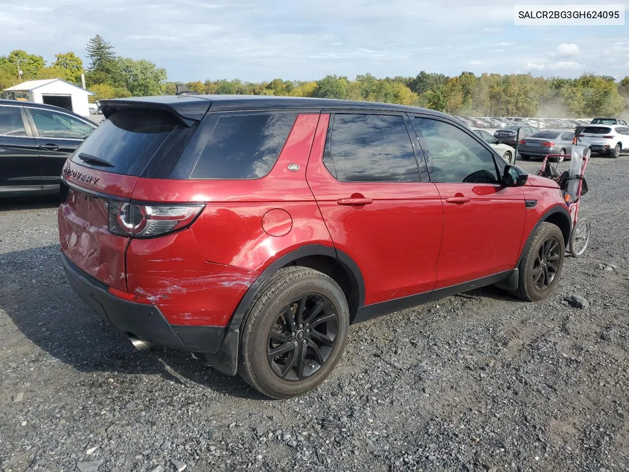 SALCR2BG3GH624095 2016 Land Rover Discovery Sport Hse