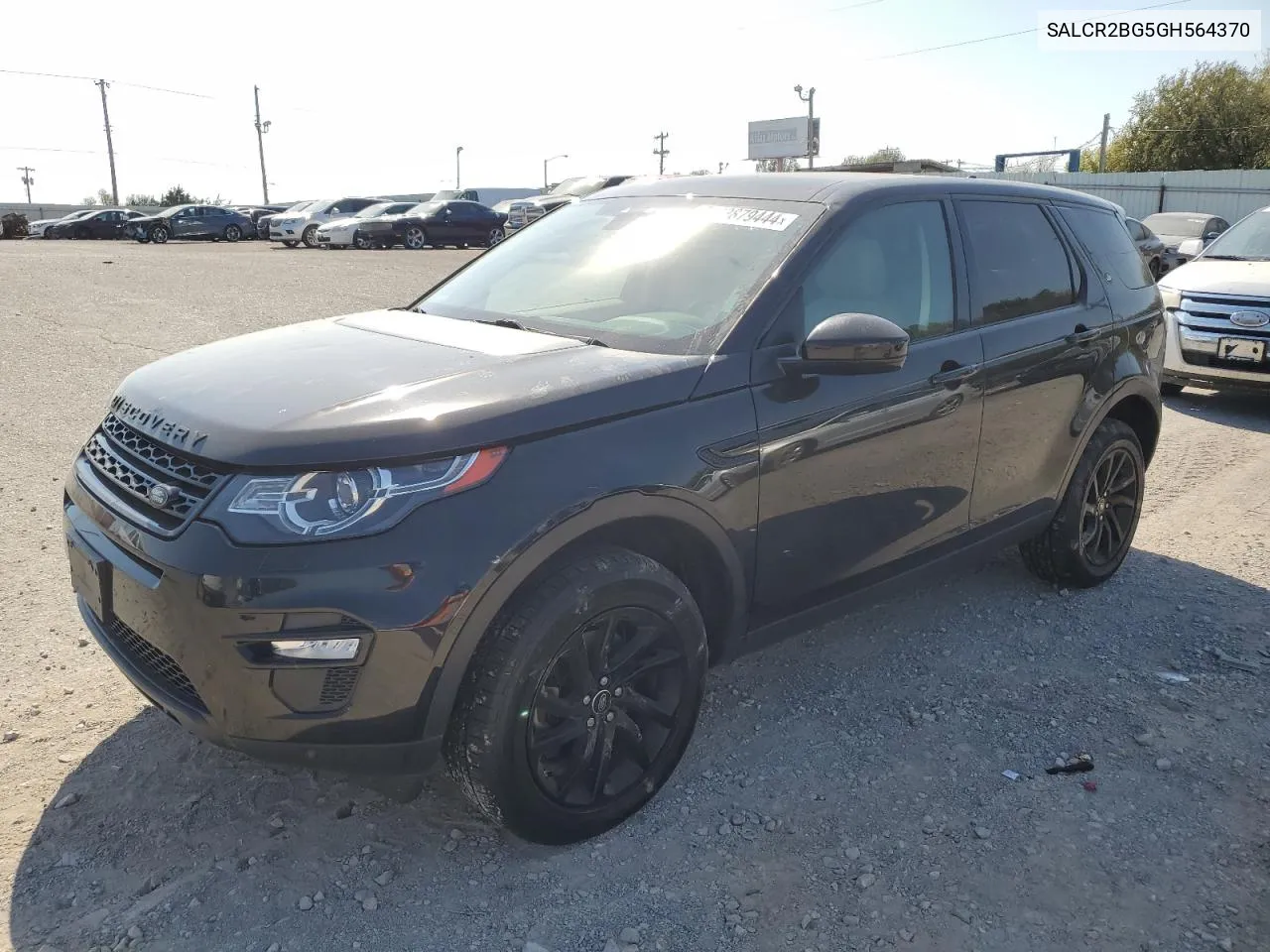 2016 Land Rover Discovery Sport Hse VIN: SALCR2BG5GH564370 Lot: 73879444