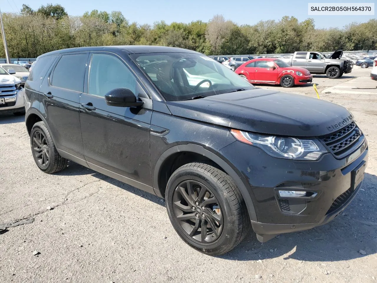 2016 Land Rover Discovery Sport Hse VIN: SALCR2BG5GH564370 Lot: 73879444