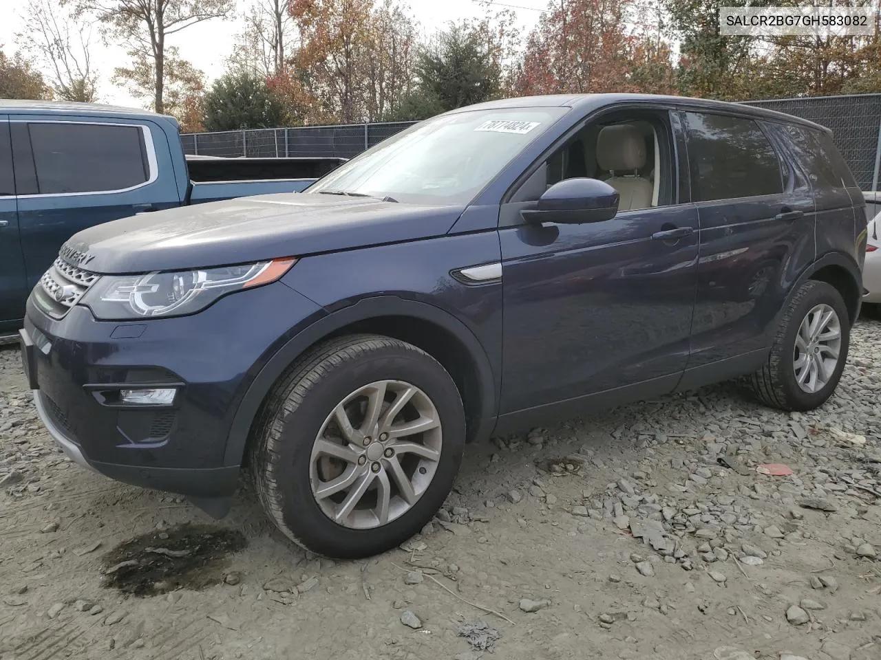 2016 Land Rover Discovery Sport Hse VIN: SALCR2BG7GH583082 Lot: 78774824