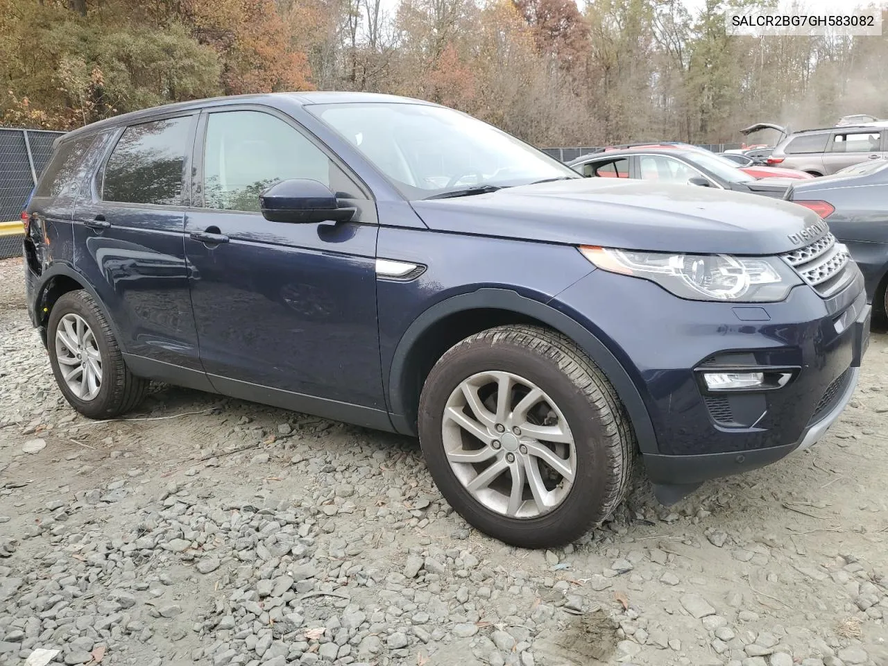 2016 Land Rover Discovery Sport Hse VIN: SALCR2BG7GH583082 Lot: 78774824