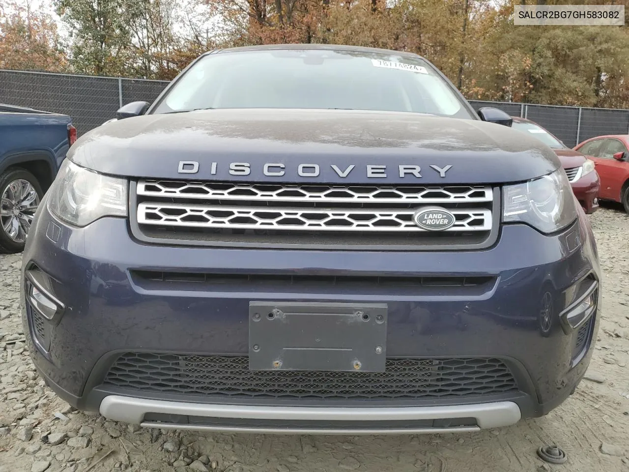 2016 Land Rover Discovery Sport Hse VIN: SALCR2BG7GH583082 Lot: 78774824